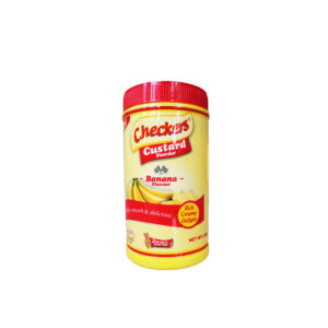 Checkers custard powder banana flavour 400g x 12