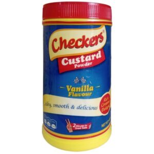 Checkers custard powder vanilla flavour 400g x 12